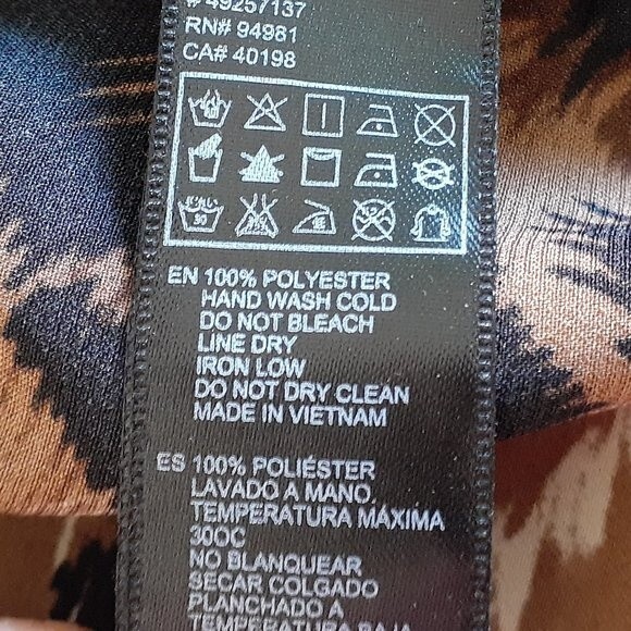 Forever 21 Brown Animal Print Strapless Women's Jumpsuit Medium - Picture 8 of 9